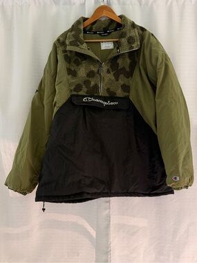 NWOT Champion Quarter Zip Puffer